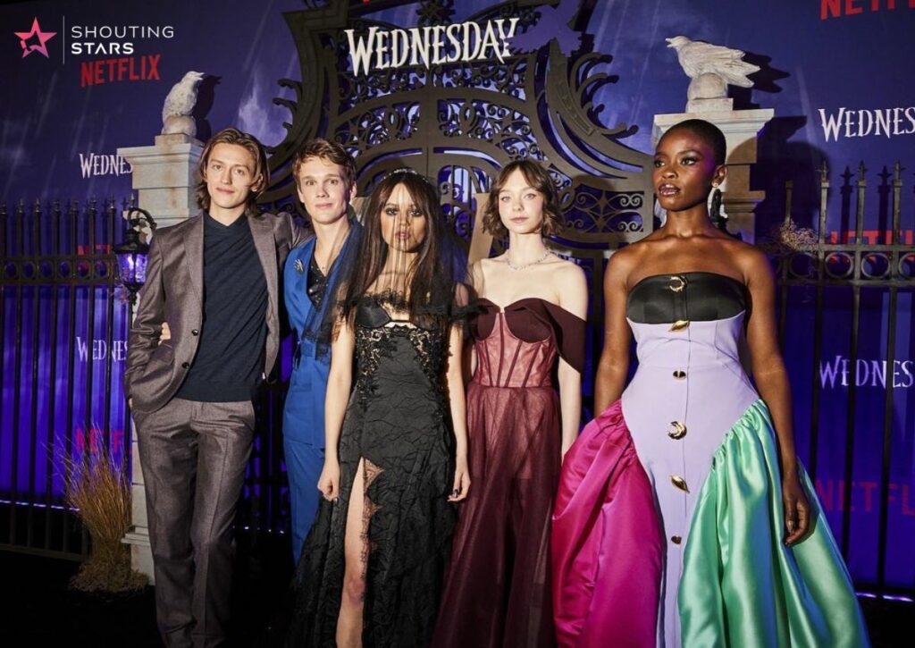 Emma Myers in Wednesday